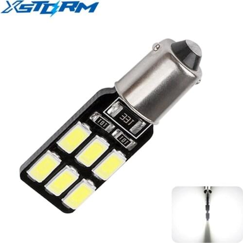 2pcs BA9S 12 SMD 5630 LED Canbus lamps Error Free t4w h6w Car LED bulbs interior Lights Car Light Source parking 12V White
