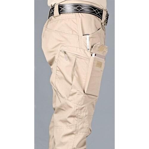 Tactical Pants for Mans Summer Casual Army Military Camo Trousers Sweatpants Mens Track Cargo Pants Waterproof Sweat Male Work