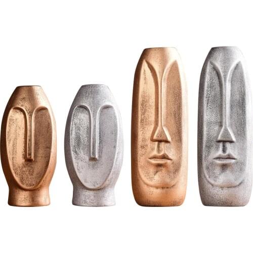 Flower Vase Decoration Home Ceramic Vase White Flower Pot Plant Planter Flower Basket Nordic Decoration Vases for Flowers