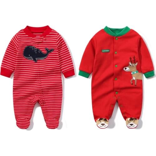 IYEAL Baby Rompers For Boys Girl Clothing Cartoon New Born Baby Clothes One Pieces Pajamas Fleece Newborn Jumpsuit Costume 0-18M