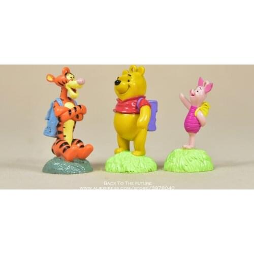 Disney Winnie the Pooh 5.5cm Action Figure Anime Decoration Collection Figurine mini doll Toy model for children gift