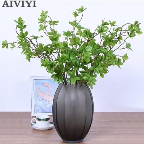 High-end European Simulation Plant Stars Leaf Large Wild Bonsai Green Plants Artificial Plants fake leaves home Decoration wedd