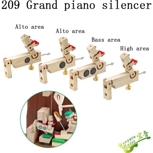 Piano tuning and maintenance tools 209 piano string machine sound stopper movement wooden spare parts