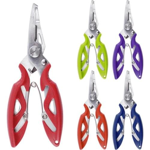 HOT SALES!!! Fishing Scissors Plier Lure Line Hook Split Ring Cutter Remove Fish Tackle Tool