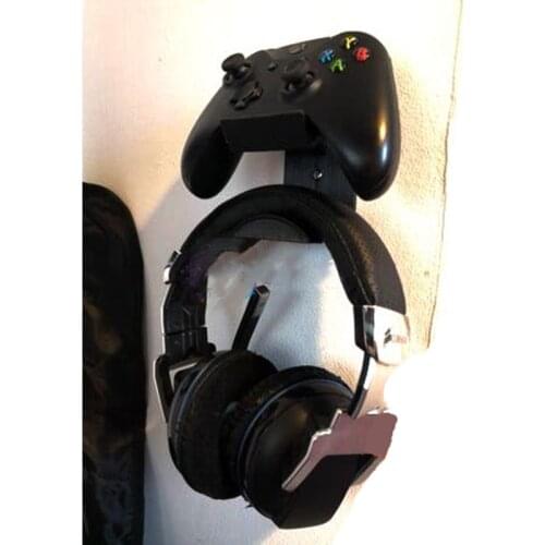 Wall Mount Desk Hanging Stand Dock Controller Bracket For Xbox Game One X S Headset Mainframe Handle Holder