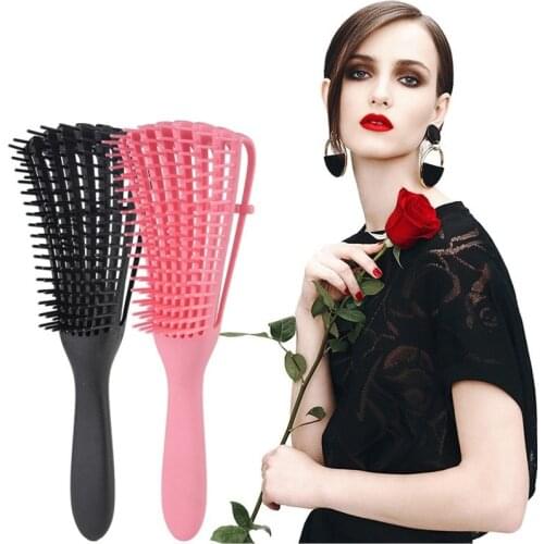 Hairdressing Hair Octopus Comb Detangling Brush for Curly Hair Womens Household Massage Non-Knotted Comb