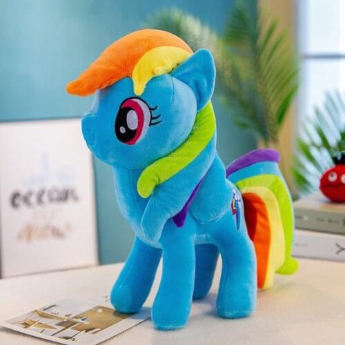 Original Harsbro 20cm My Little Pony Equestria Girls Plush Toys For Girl Gift Cartooon Horse Animal Toys Unicorn peluches