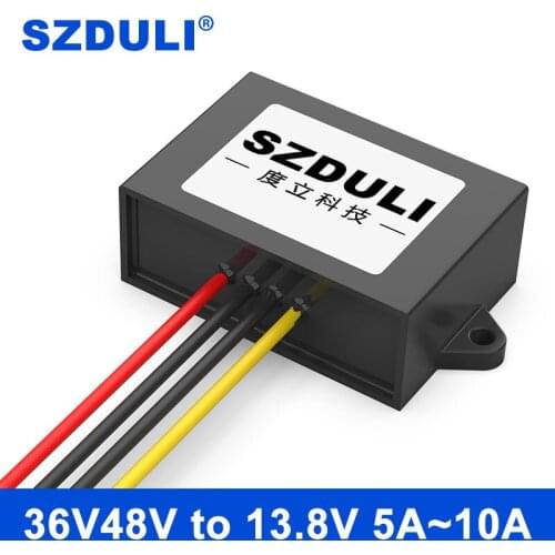 36V 48V to 13.8V 5A 8A 10A DC step-down module 48V to 13.8V DC power converter waterproof