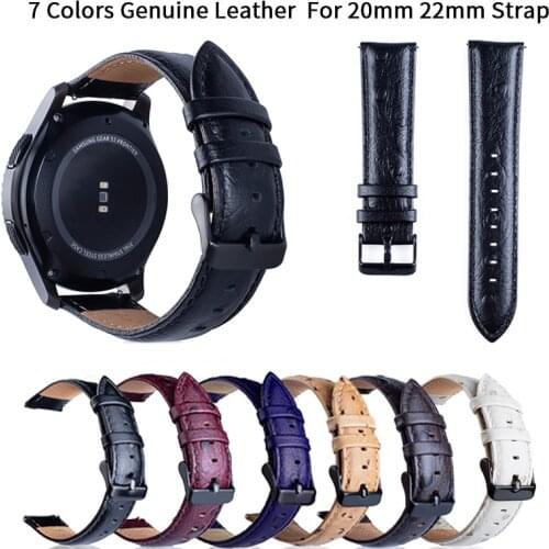 Genuine Leather Strap for Polar Grit X Smart Watch Band Bracelet for POLARGRITX Replacement 20mm 22mm Belt Watchband Accessories