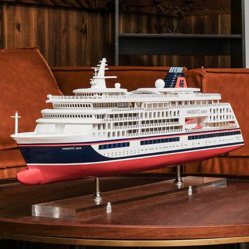 80cm Luxury Wooden Cruise Ship Model Decoration Office Decoration Housewarming Opening Business Gift Gift Simulation Crafts