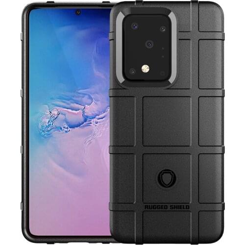 Silicone Phone Case For Samsung Galaxy S20 Ultra Rugged Armor Shock Absorption Shockproof Cover For Samsung S20 Ultra 5G Case