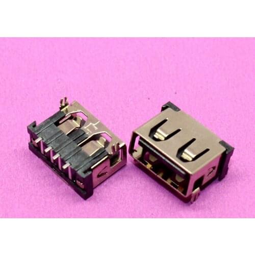 YuXi 2.0 USB Jack Socket Port Connector for Lenovo / Asus / Dell / HP ... Laptop USB2.0 Port Short body 1cm 10mm