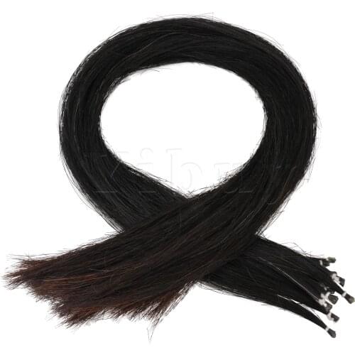 Yibuy 10Pcs Violin Bow Hair 32 Inch Mongolian Horse Hair for Violin Bow Part