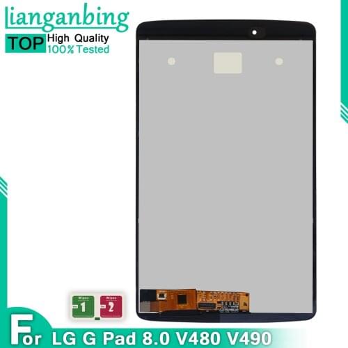 LCD For LG G Pad 8.0 V480 V490 LCD Display Touch Screen Digitizer Panel Assembly For LG V480 V490 LCD Replacement Parts