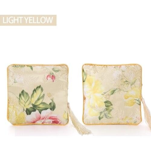 Tassel White Embroidery Chain Jewelry Storage Display Bags Women Earring Pendent Bracelet Ring Lover Gift Jewellery Organizers