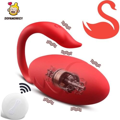 Wireless Swan Vibrator Sex Toys for Women G-spot Clitoral Stimulator Remote Control Egg Wear Vibrating Panties Toys for Couple
