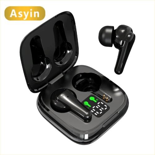 J6 TWS Bluetooth 5.2 Earphones Charging Box Wireless Headphone 9D Stereo Sports Waterproof Earbuds Headsets With Microphone