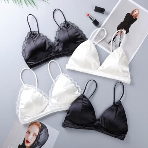 Perfering Black Bra Wire Free Push Up Sexy Women Bras Beauty Sexy Lace Bralette Lingerie Small Breast Bra Female Underwear