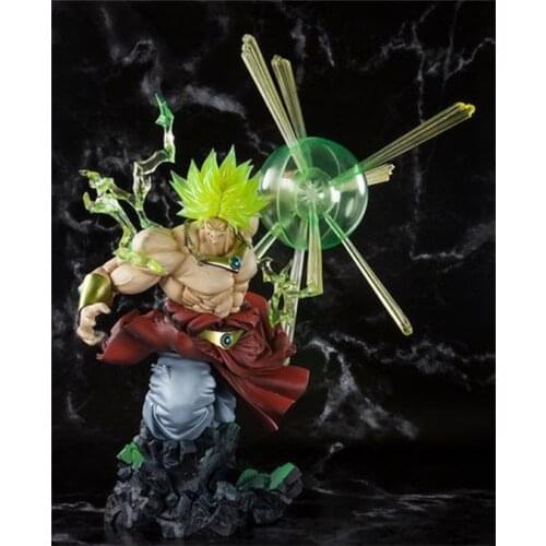 Japan Anime Broly Broli The Burning Battles PVC Figure Figurine 23cm Toy Model Statue New No Box