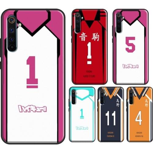 Haikyuu!! Uniform Phone Case For Realme 7 Pro 8 Pro 6 Pro Q3 GT C3 C21 Cover For OnePlus 9 Pro 7 8 T 9R Nord