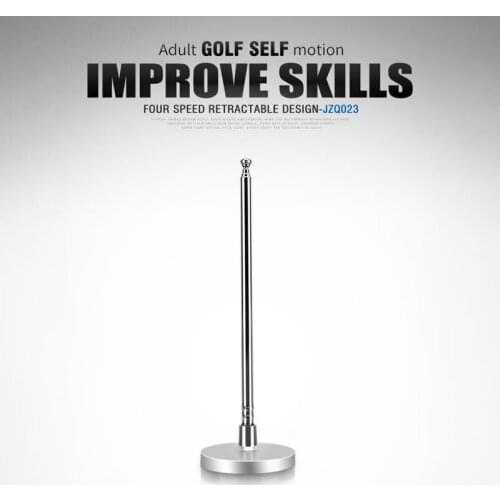 Golf Trainer Indicator Golf Training Direction Aluminium Bar Aids Rod Cutting Auxiliary Corrective Practice