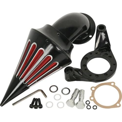 Motorcycle Spike Air Cleaner Kit Intake Filter Fit For Harley CV Carburetor Delphi V-Twin
