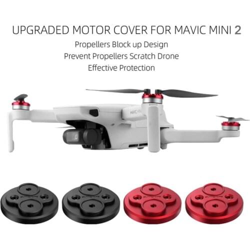 Aluminum Alloy Motor Cover for DJI Mavic Mini 2 Dustproof Propeller Motor Protector Motor Caps for Mavic Mini2 Drone Accessories