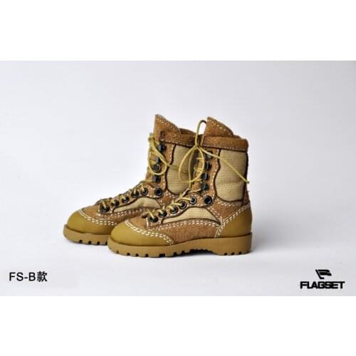 Mnotht 1/6 Scale Male Soldier Combat boots Mountaineering Shoes Model Hollow for 12in Phicen JIAOUL HOTTOY Action Figure Toy