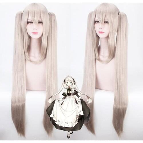 80cm Game Anime Fate/Grand Order Apocrypha Marie Antoinette Wig Cosplay Wigs Playing Creamy Golden Hair Halloween 1:1 Wigs
