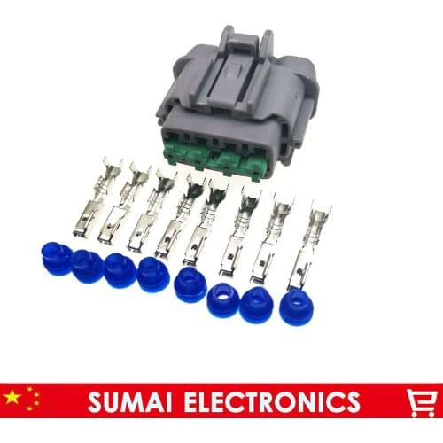 8 Pin 2.2mm female car Headlight plug connector,6185-1177 Plug for Nissan,Toyota etc.for 8P Sumitomo