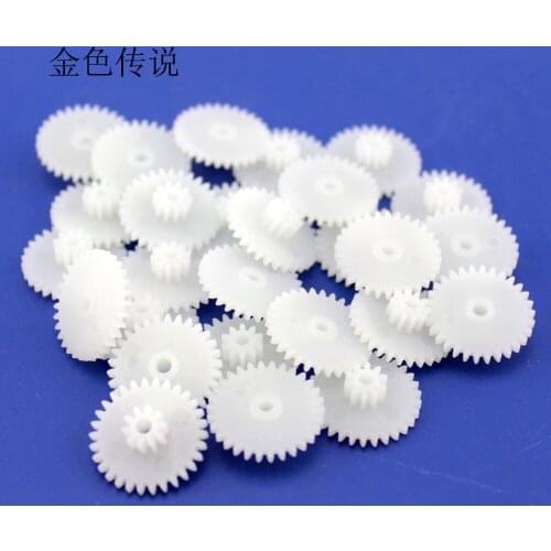 JMT 2032B Transmission Gear Reduction Gear Remote Control Car Accessory Plastic Gear Package 10pcs Included F19166