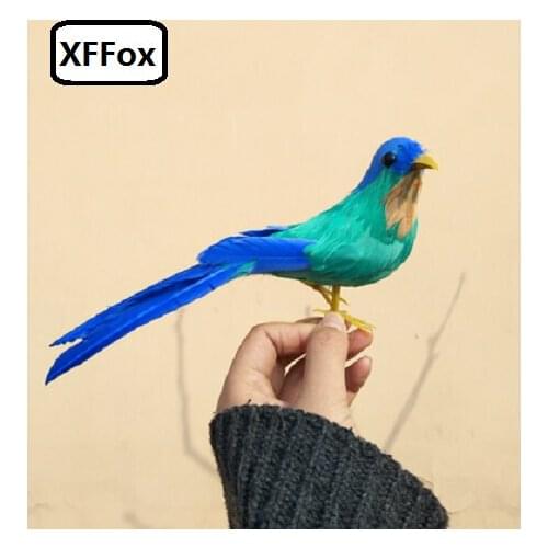 Cute simulation green bird model foam&feathers bird doll gift about 22cm xf0517