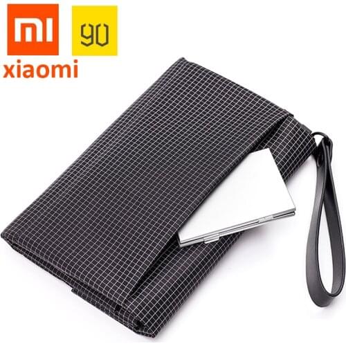 New Xiaomi 90FUN Digital Storage Bag women men handbag Waterproof USB disk smartphone MI Power Bank 20000 Travel wallet bag