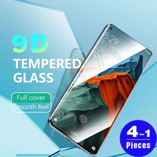 1-4Pcs 9H protective film for Xiaomi mi 11 pro 11i 11X 10 Ultra 10S 10T lite 9 SE 9T pro Tempered glass phone screen protector