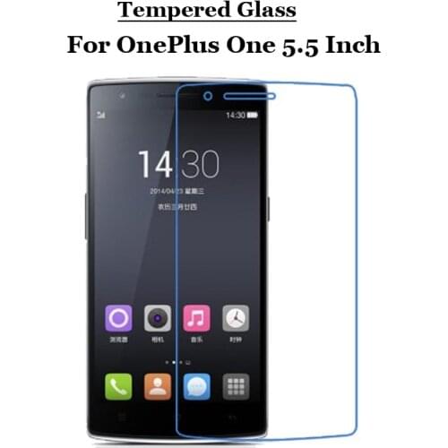 A0001 Tempered Glass 9H 2.5D Premium Screen Protector Film For OnePlus One One+ 1+ 1 One Plus A0001 5.5"