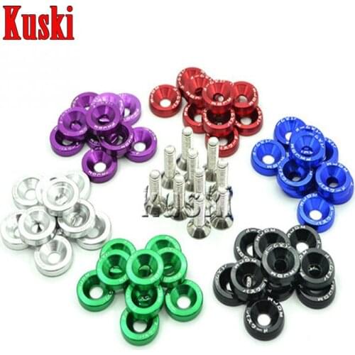 10X Car modified screw gaskets For Renault Duster Laguna Megane 2 3 Logan Captur Clio For Saab 9-3 9-5 93 For MG 3 ZR