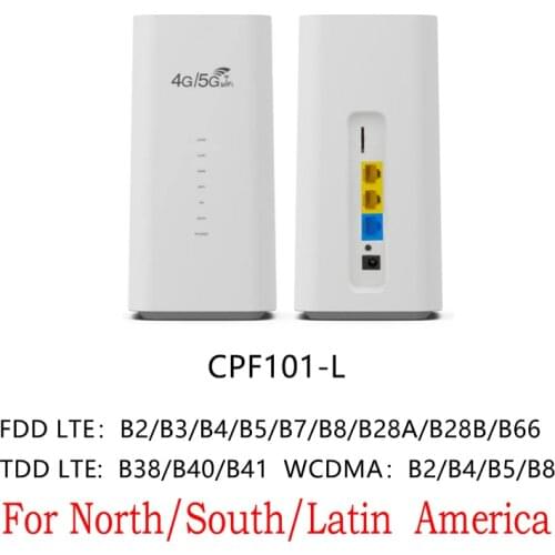 4G LTE CPE Router FDD B2/3/4/5/7/8/28/66+TDD Cat 4 4G wireless Router CPF101-L