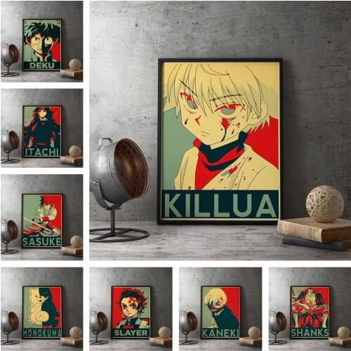 5D DIY Diamond Painting Japanese Anime Poster Hunter X Hunter/My Hero Academia Cross Stitch Kit Embroidery Art Home Decoration