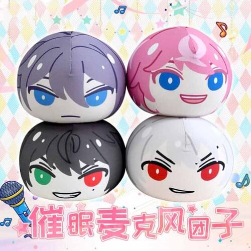 Anime Division Rap Battle Amemura Ramuda SAMATOKI AOHITSUGI Dango Cute Short Plush Doll Pillow Toys Cartoon Cushion Xmas Gifts