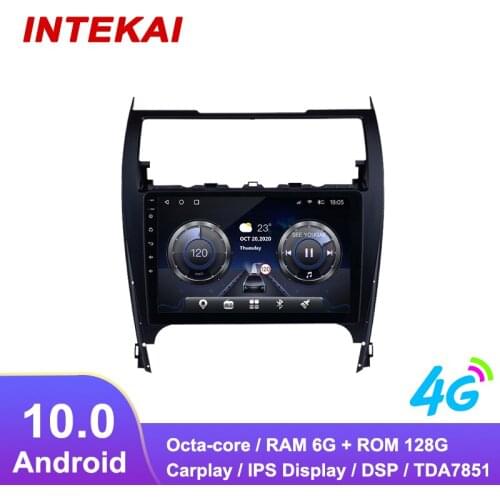 10.1"Android 10.0 Car Radio GPS Navigation autoradio multimedia player for toyota camry usa mid-east 2012 2014 head unit stereo