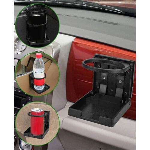 Car Anti-slip Drink Bracket Folding Cup Beverage Holders Tea Cups Support Convenient Automobile Cup Ashtray Bracket Accessories