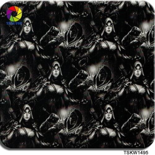 Free shipping TSAUTOP Width 0.5m hydrographics film for aquaprint WDF1495