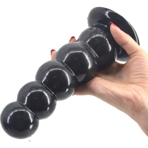 Big Dildo Strong Suction Beads Anal Dildo Box Packed Butt Plug Ball Anal Plug Sex Toys for Women Men Adult Product Sex Shop