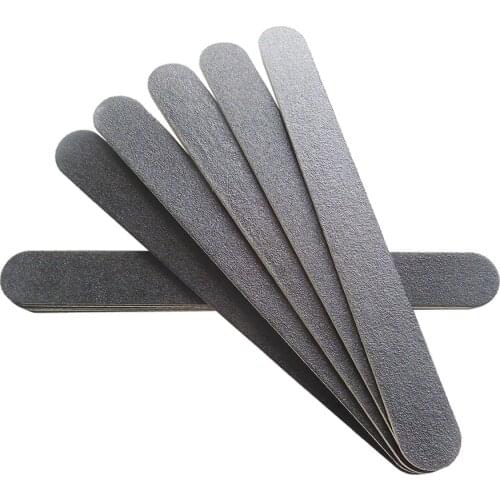Free Shipping 10PCS black wood emery board Wood nail Files Manicure and natural nail file 180/180