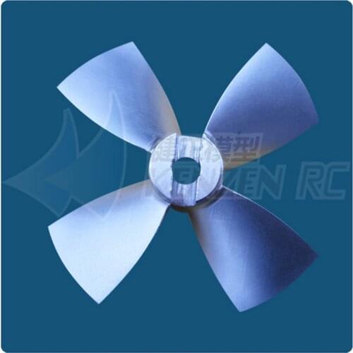 Dia 60mm Pitch 0.8 0.9 1.0 1.1 1.2 Ka Propellers 4 blades CNC Aluminum Used for Kort Nozzle Duct Propeller Underwater Thruster