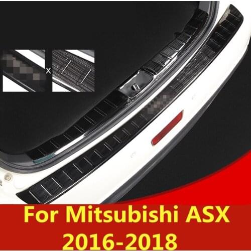 For Mitsubishi ASX 2016-2018 threshold Article Welcome pedal Rear Guard Tailgate decoration Bright strip car styling