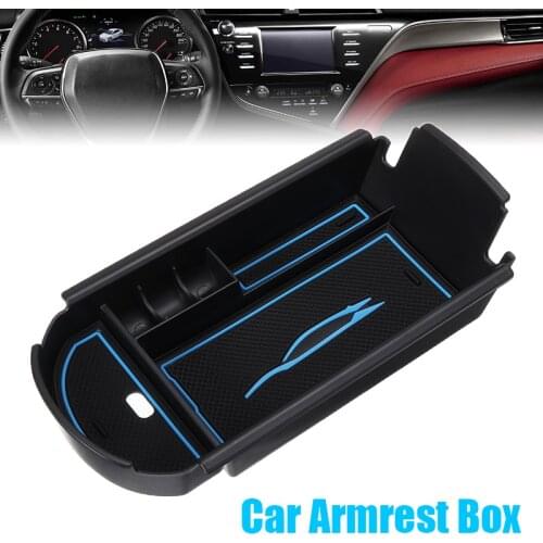 For Toyota 1pc Center Console Armrest Tray Storage Box Case Support CHR 2016 2017 2018 DIY Accessories Parts
