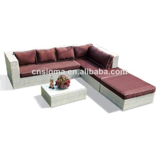 Multifunctional garden sofa rattan new model sofa sets