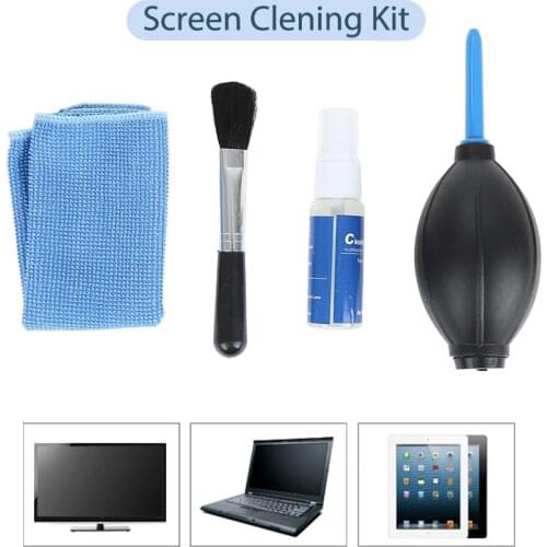 Screen Cleaning Kit In Digital Camera Cleaning Kit Dust Photography Professional Cleaner Plasma Screen Cleaning Cloth Brush Kits