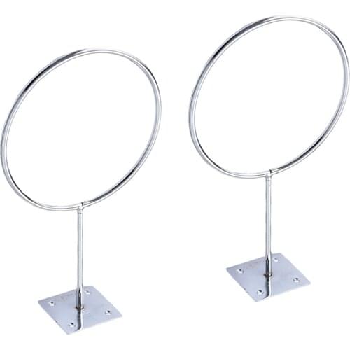 Stainless Steel Wall Mount Sports Ball Rack Display Ball Holder for Basketball Soccer Football Volleyball Exercise Ball